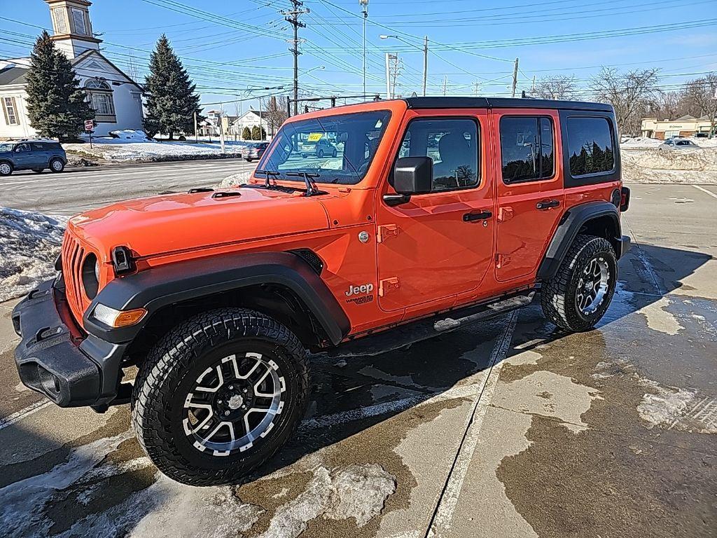 used 2018 Jeep Wrangler Unlimited car, priced at $19,481