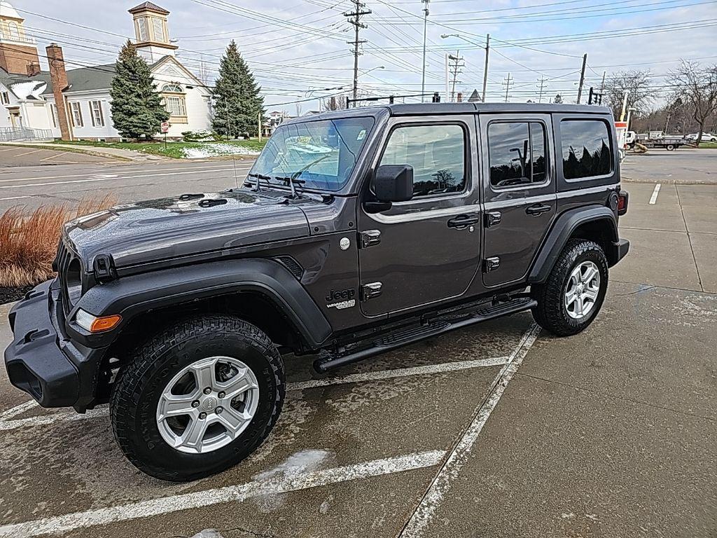 used 2021 Jeep Wrangler Unlimited car, priced at $25,481