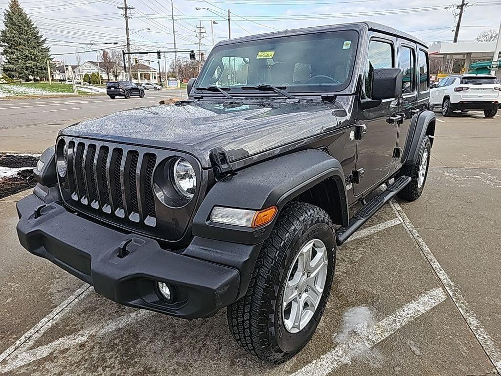 used 2021 Jeep Wrangler Unlimited car, priced at $25,481