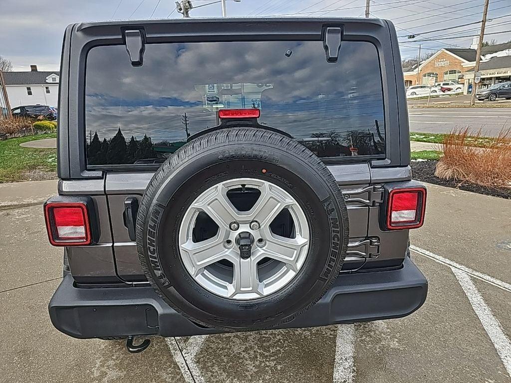 used 2021 Jeep Wrangler Unlimited car, priced at $25,481