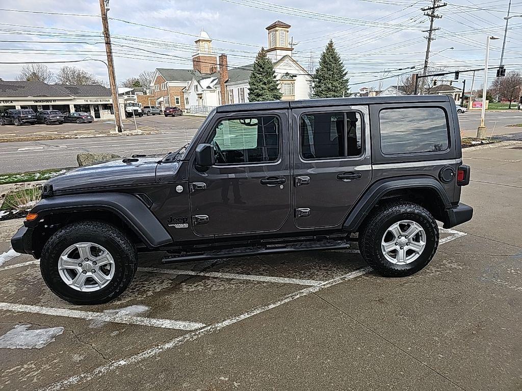 used 2021 Jeep Wrangler Unlimited car, priced at $25,481