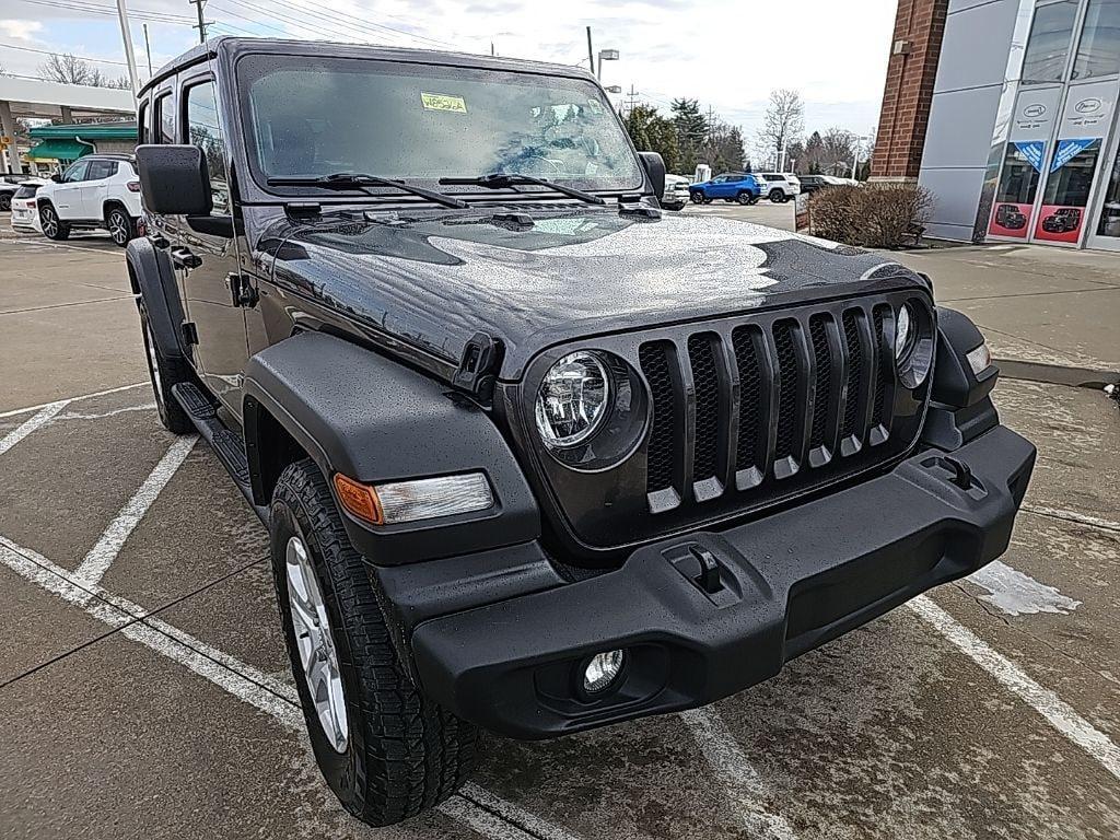 used 2021 Jeep Wrangler Unlimited car, priced at $25,481