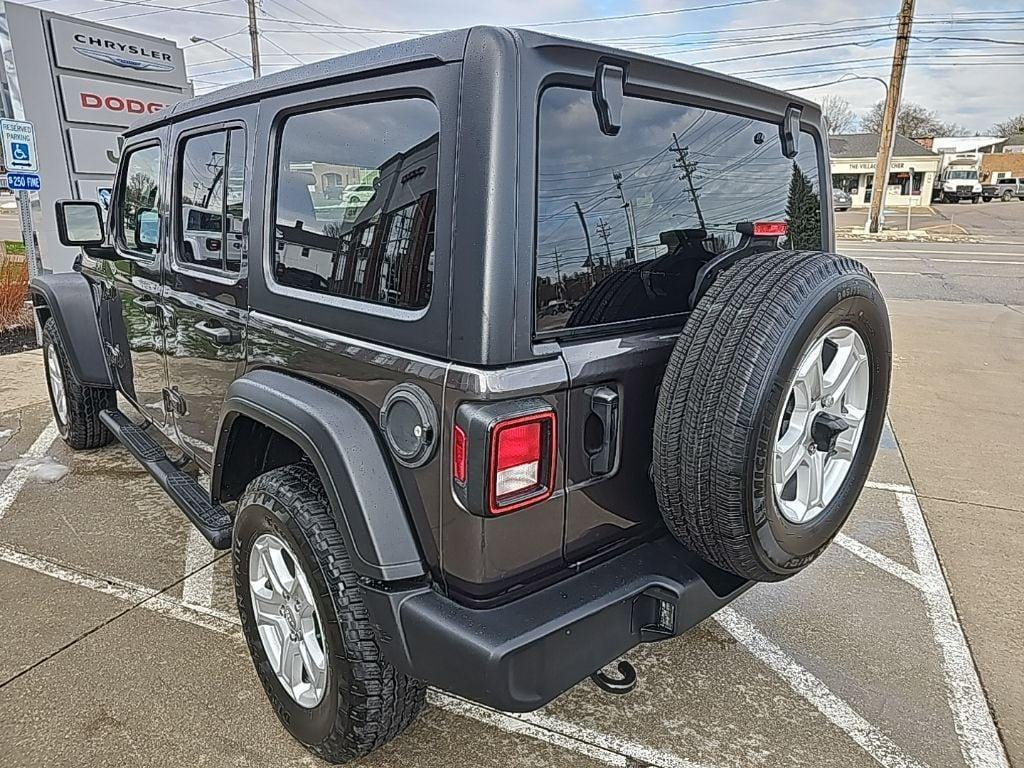 used 2021 Jeep Wrangler Unlimited car, priced at $25,481