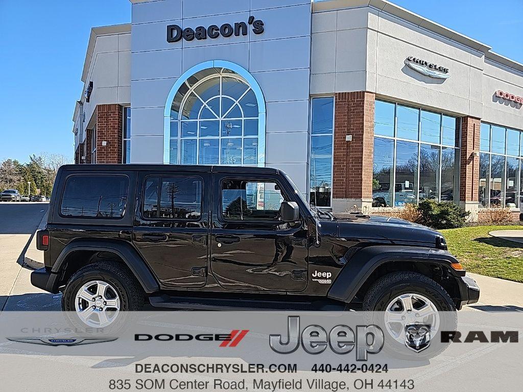 used 2020 Jeep Wrangler Unlimited car, priced at $25,481