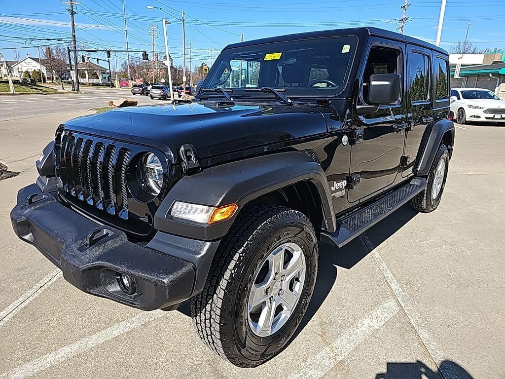 used 2020 Jeep Wrangler Unlimited car, priced at $25,481