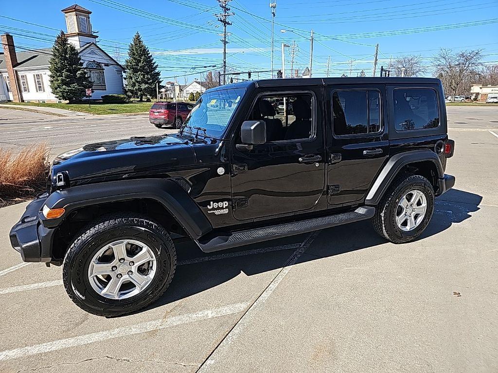 used 2020 Jeep Wrangler Unlimited car, priced at $25,481