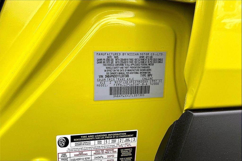 new 2026 Nissan Kicks car, priced at $32,511