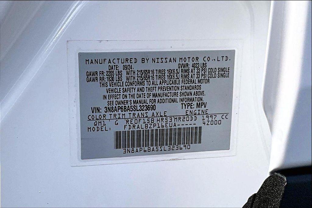 used 2025 Nissan Kicks car, priced at $19,988