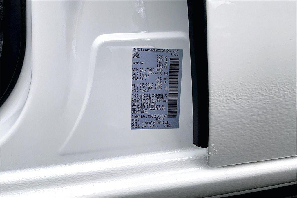 new 2026 Nissan Frontier car, priced at $46,189