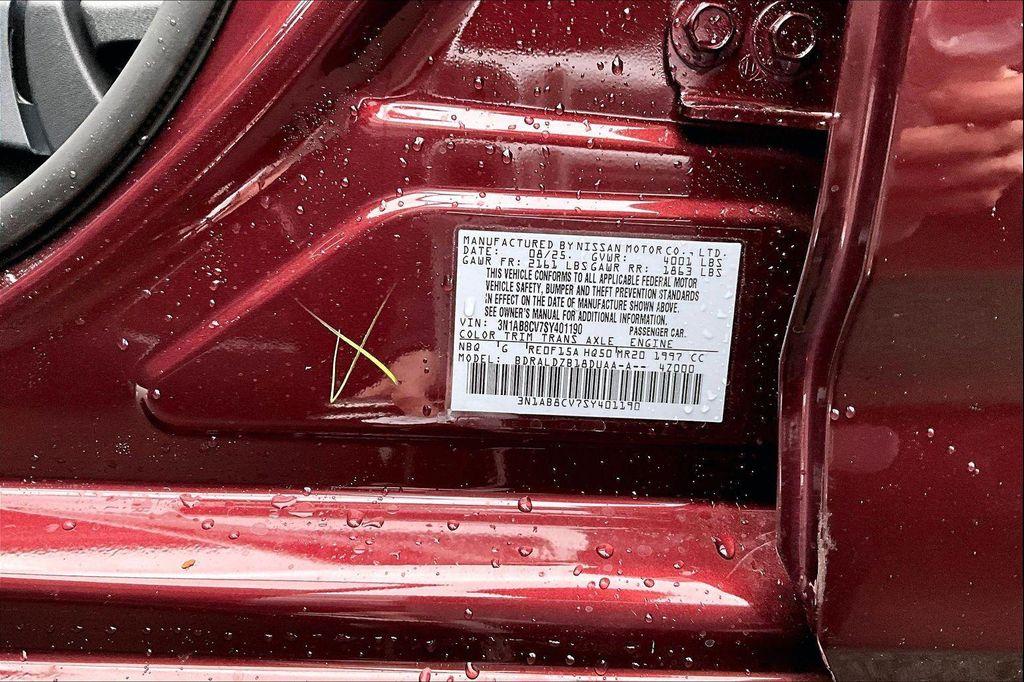 new 2025 Nissan Sentra car, priced at $21,895