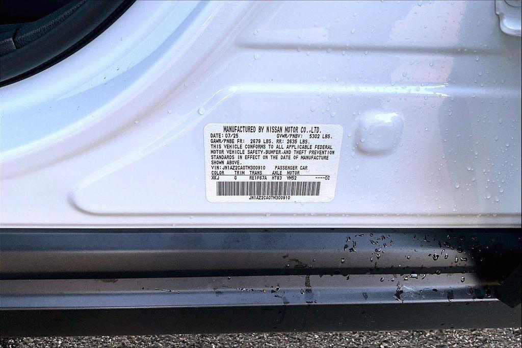 new 2026 Nissan Leaf car, priced at $36,699