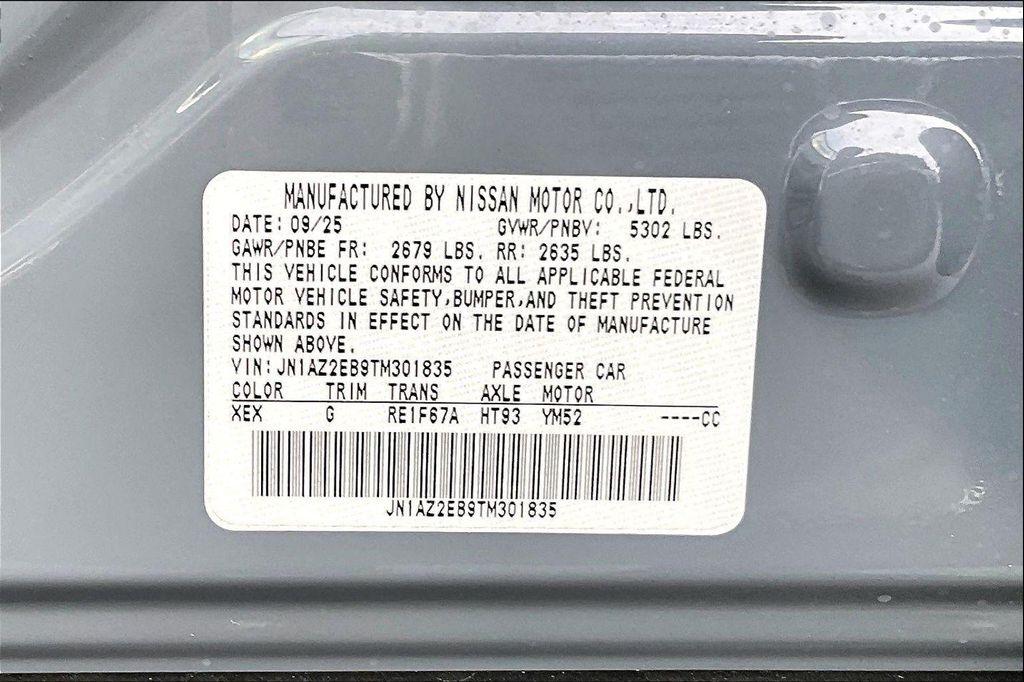 new 2026 Nissan Leaf car, priced at $41,633