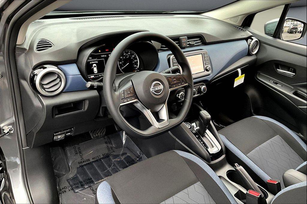 new 2025 Nissan Versa car, priced at $20,670