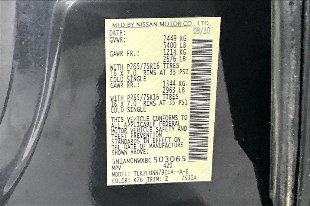 used 2011 Nissan Xterra car, priced at $10,951