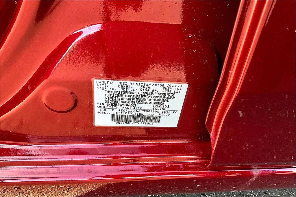 new 2025 Nissan Versa car, priced at $20,749