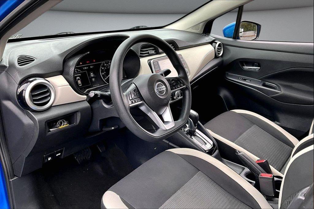 used 2021 Nissan Versa car, priced at $12,500
