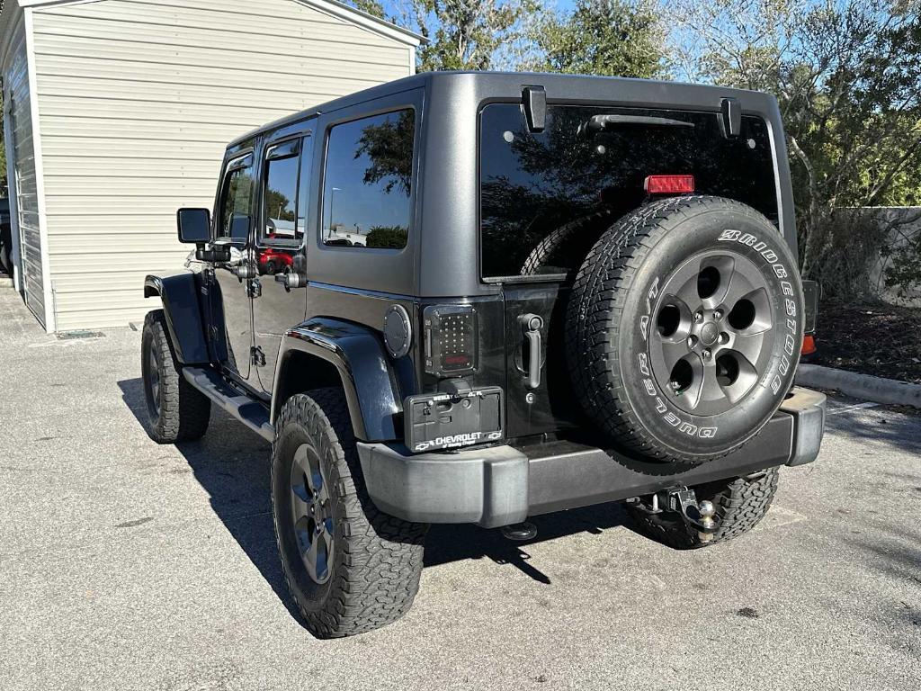 used 2017 Jeep Wrangler Unlimited car, priced at $14,999