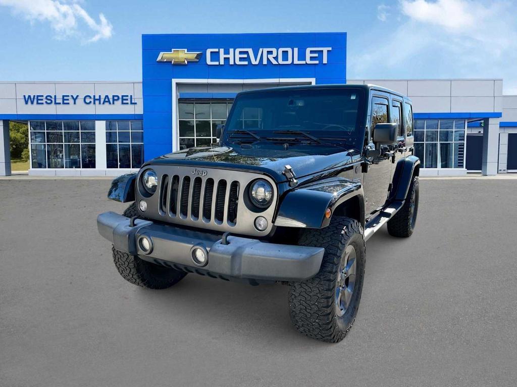 used 2017 Jeep Wrangler Unlimited car, priced at $14,999
