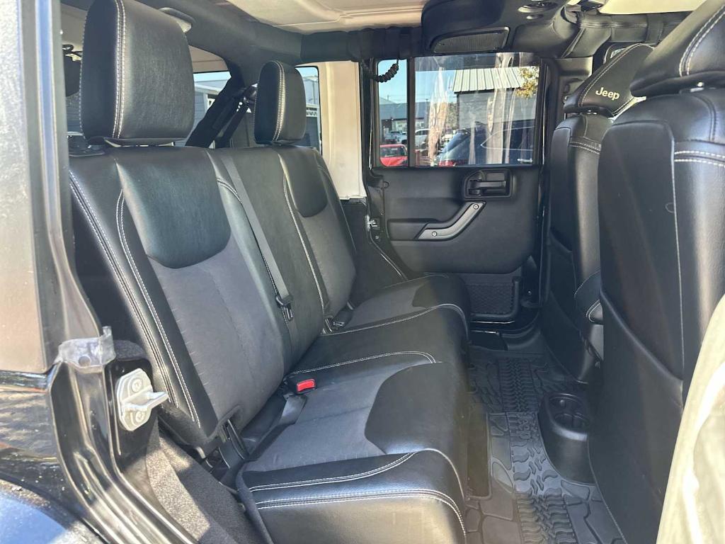 used 2017 Jeep Wrangler Unlimited car, priced at $14,999