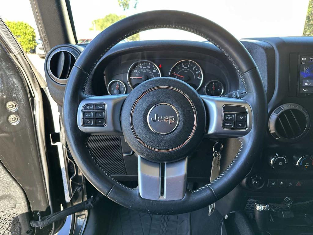 used 2017 Jeep Wrangler Unlimited car, priced at $14,999