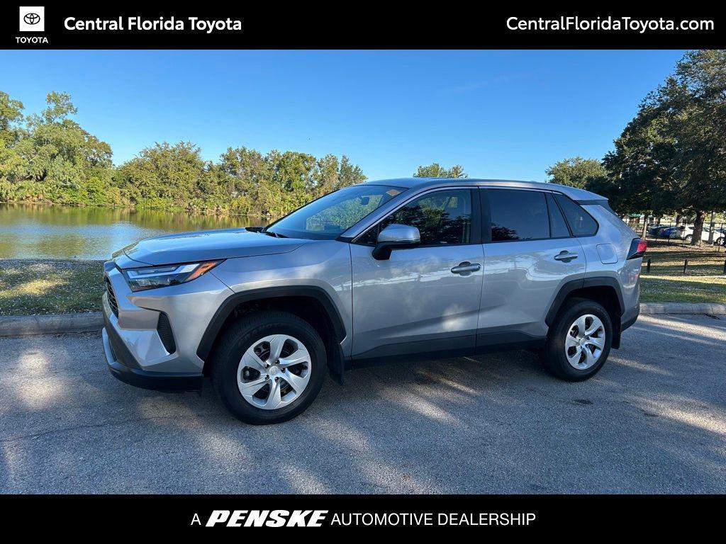 used 2025 Toyota RAV4 car, priced at $29,437