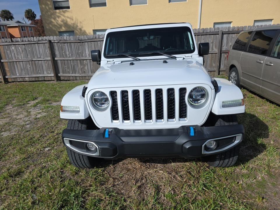 used 2022 Jeep Wrangler Unlimited 4xe car, priced at $30,500