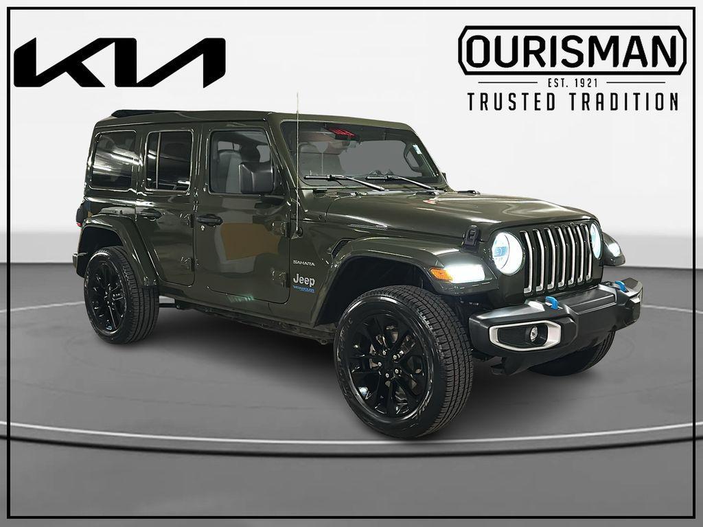 used 2022 Jeep Wrangler Unlimited 4xe car, priced at $29,550