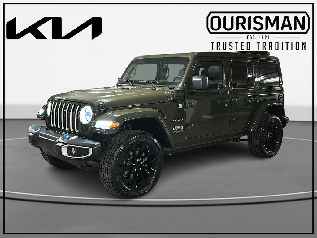 used 2022 Jeep Wrangler Unlimited 4xe car, priced at $29,050