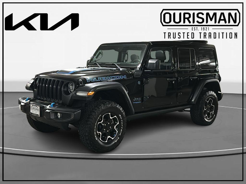 used 2022 Jeep Wrangler Unlimited 4xe car, priced at $35,050