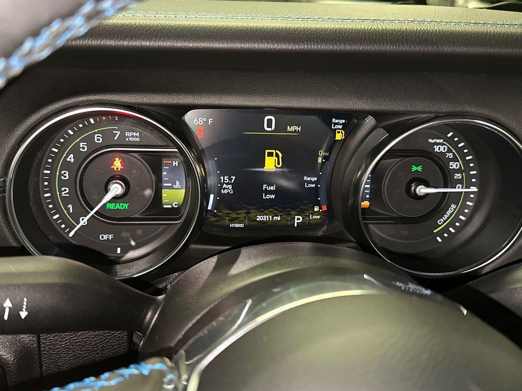 used 2022 Jeep Wrangler Unlimited 4xe car, priced at $35,050