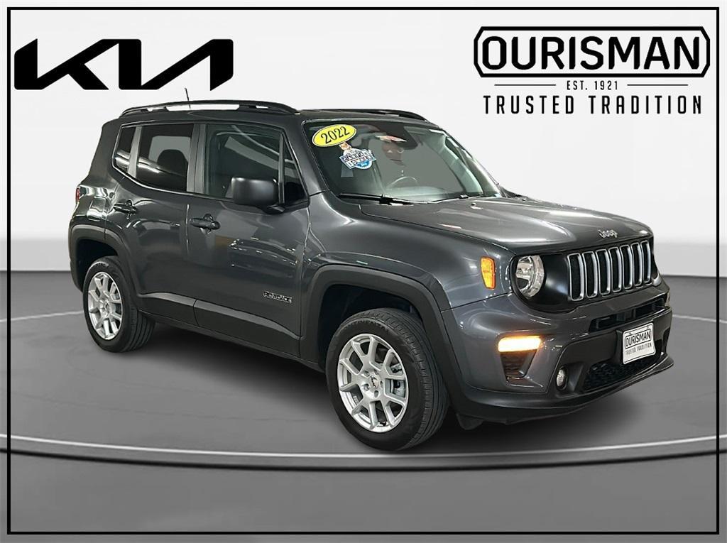 used 2022 Jeep Renegade car, priced at $17,250