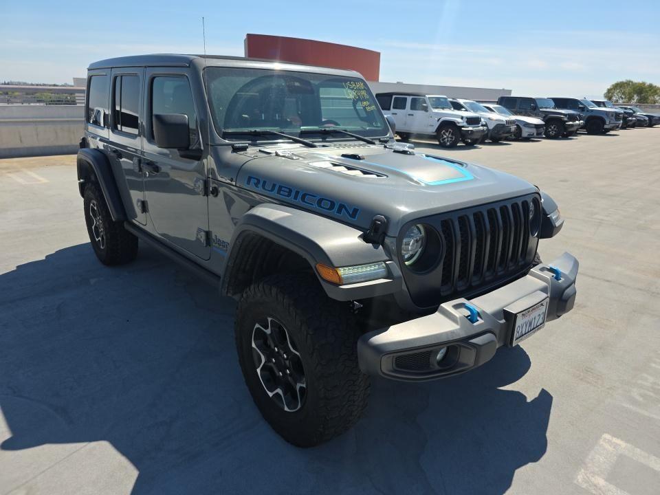 used 2021 Jeep Wrangler Unlimited 4xe car, priced at $29,500