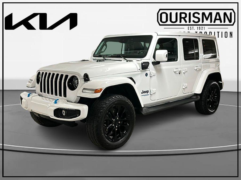 used 2021 Jeep Wrangler Unlimited 4xe car, priced at $30,000
