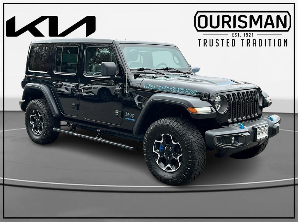 used 2022 Jeep Wrangler Unlimited 4xe car, priced at $27,000