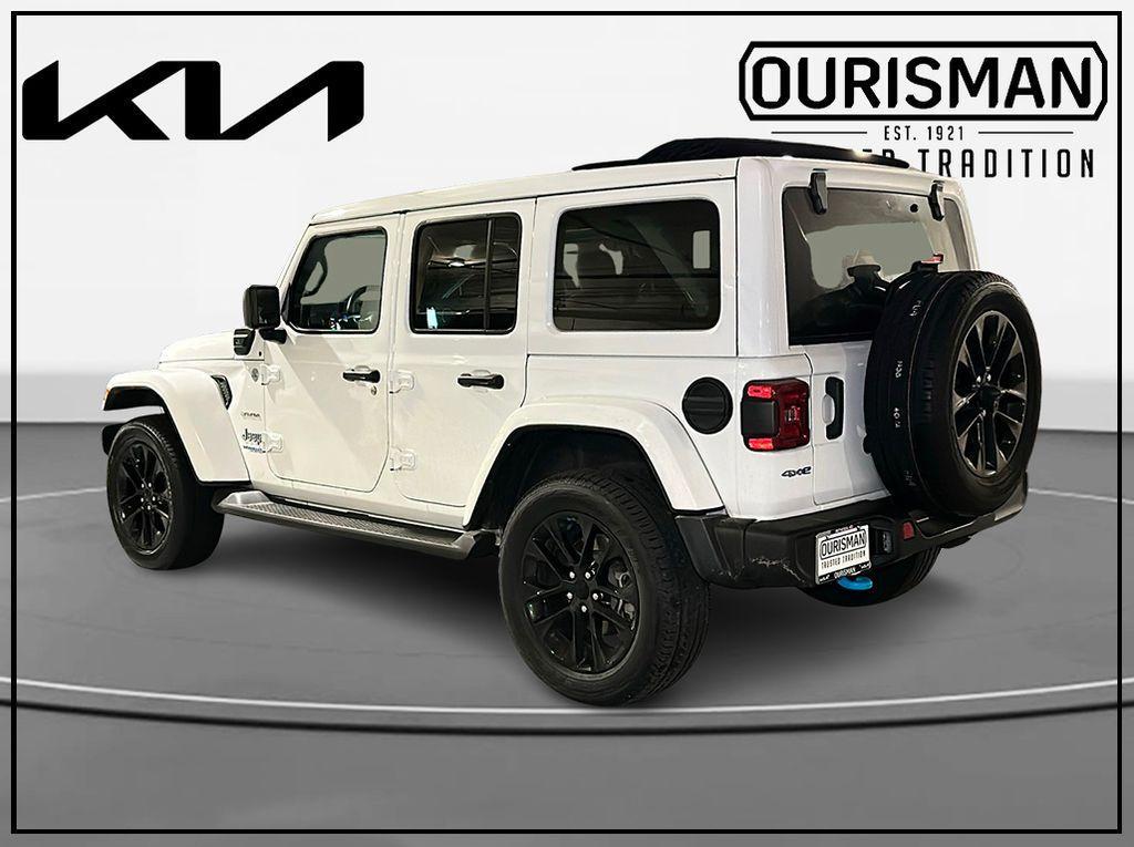 used 2022 Jeep Wrangler Unlimited 4xe car, priced at $27,400