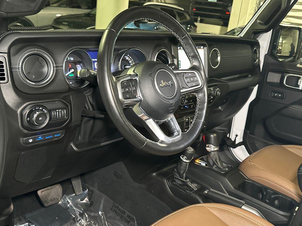 used 2022 Jeep Wrangler Unlimited 4xe car, priced at $27,400