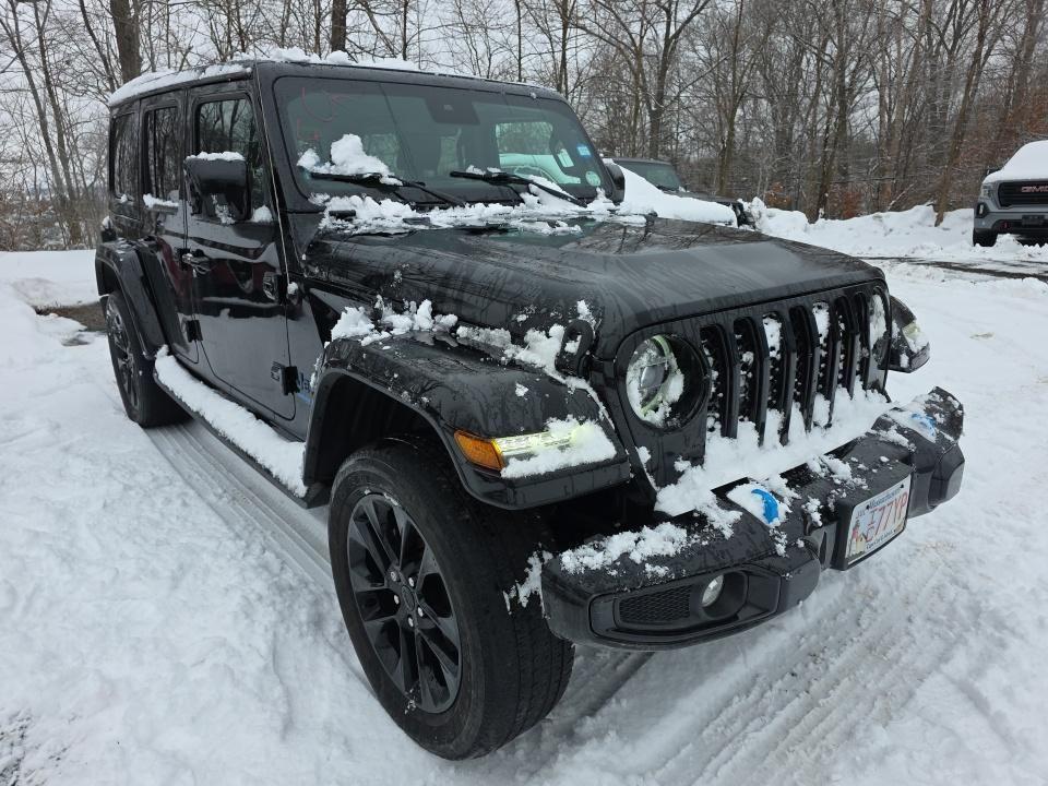 used 2021 Jeep Wrangler Unlimited 4xe car, priced at $30,000