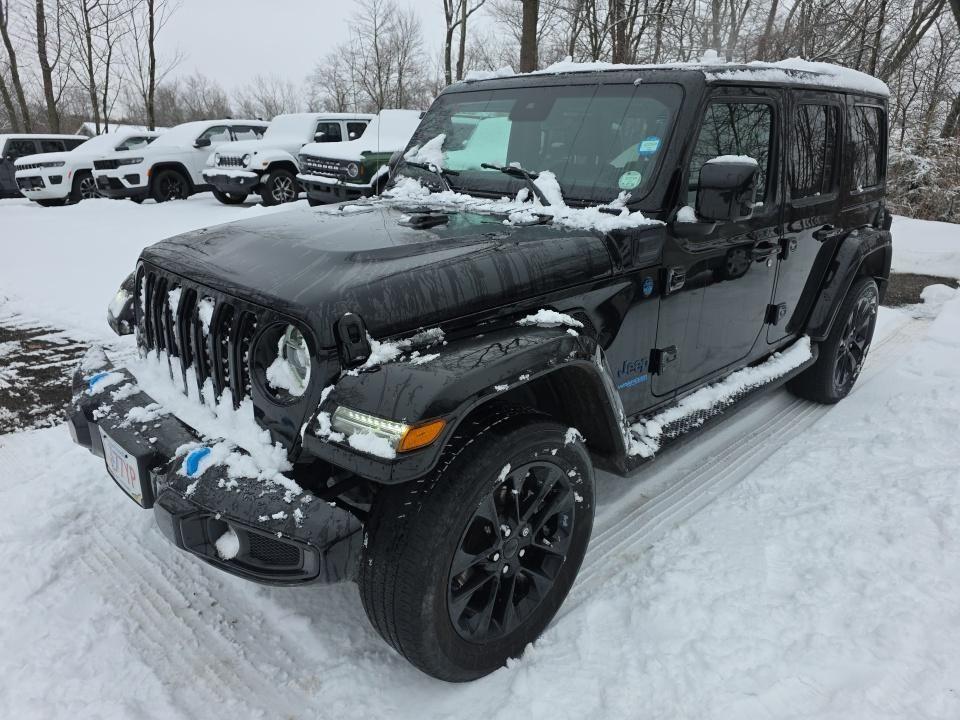 used 2021 Jeep Wrangler Unlimited 4xe car, priced at $30,000