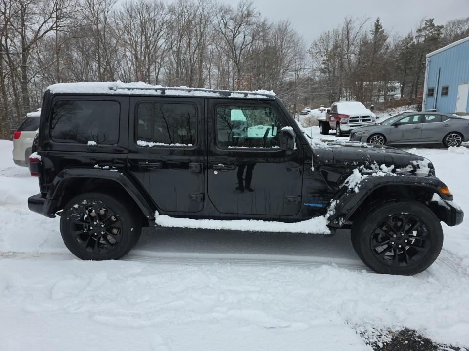used 2021 Jeep Wrangler Unlimited 4xe car, priced at $30,000