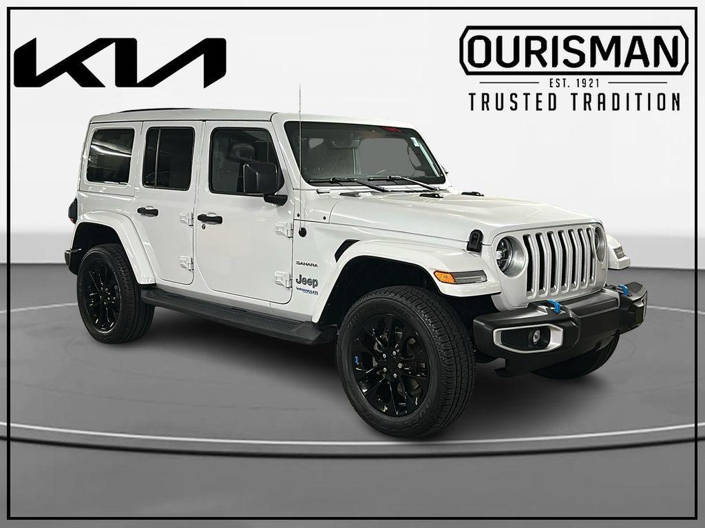 used 2022 Jeep Wrangler Unlimited 4xe car, priced at $28,800