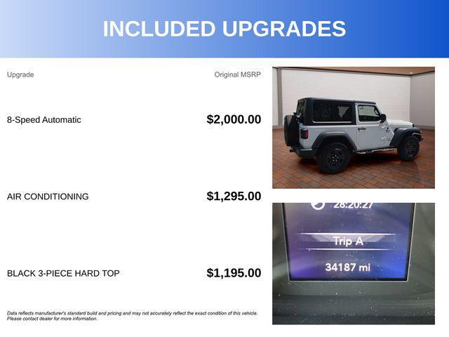 used 2019 Jeep Wrangler car, priced at $23,395