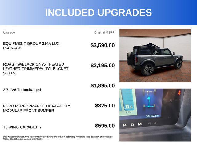 used 2021 Ford Bronco car, priced at $36,911