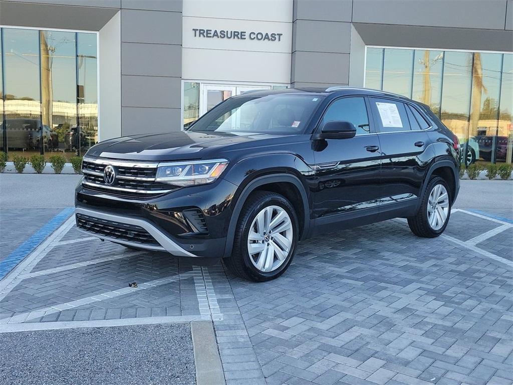 used 2021 Volkswagen Atlas Cross Sport car, priced at $18,997