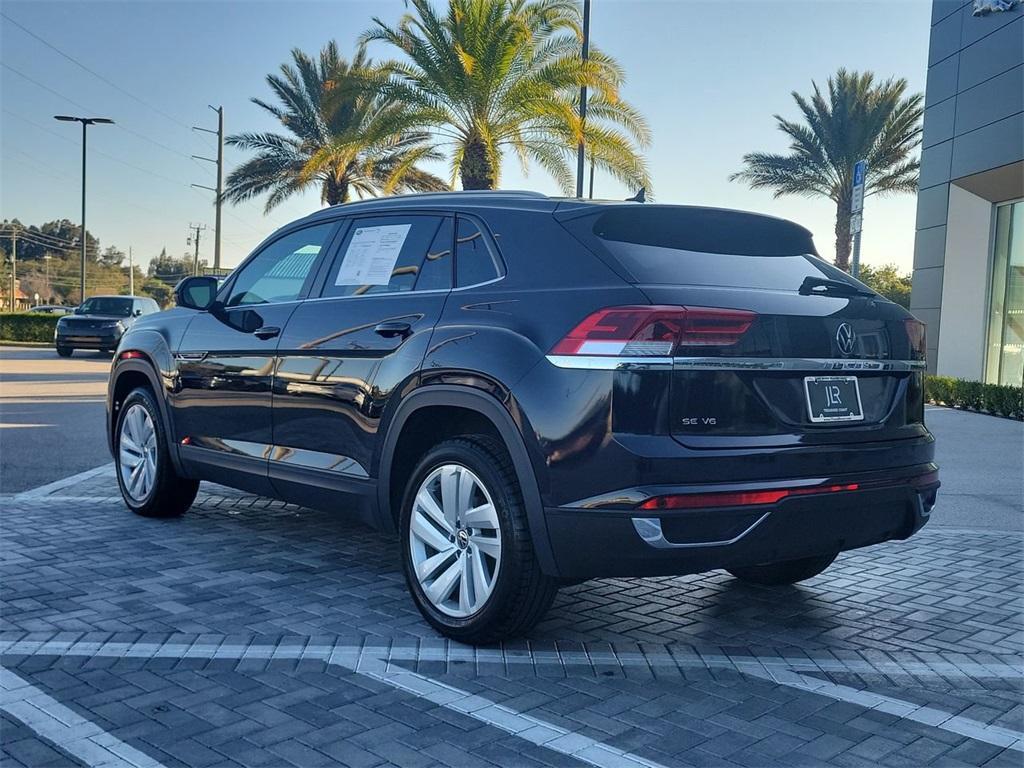 used 2021 Volkswagen Atlas Cross Sport car, priced at $18,997