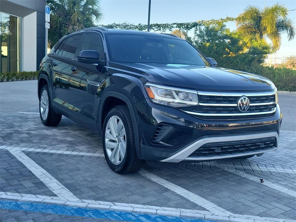 used 2021 Volkswagen Atlas Cross Sport car, priced at $18,997