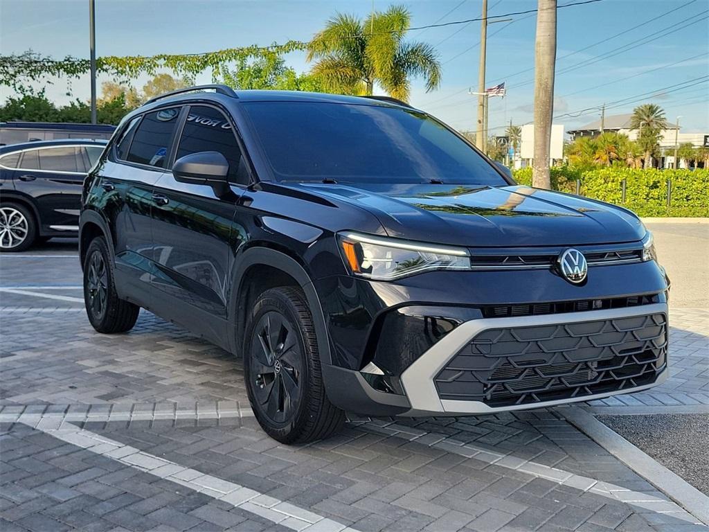used 2025 Volkswagen Taos car, priced at $21,697