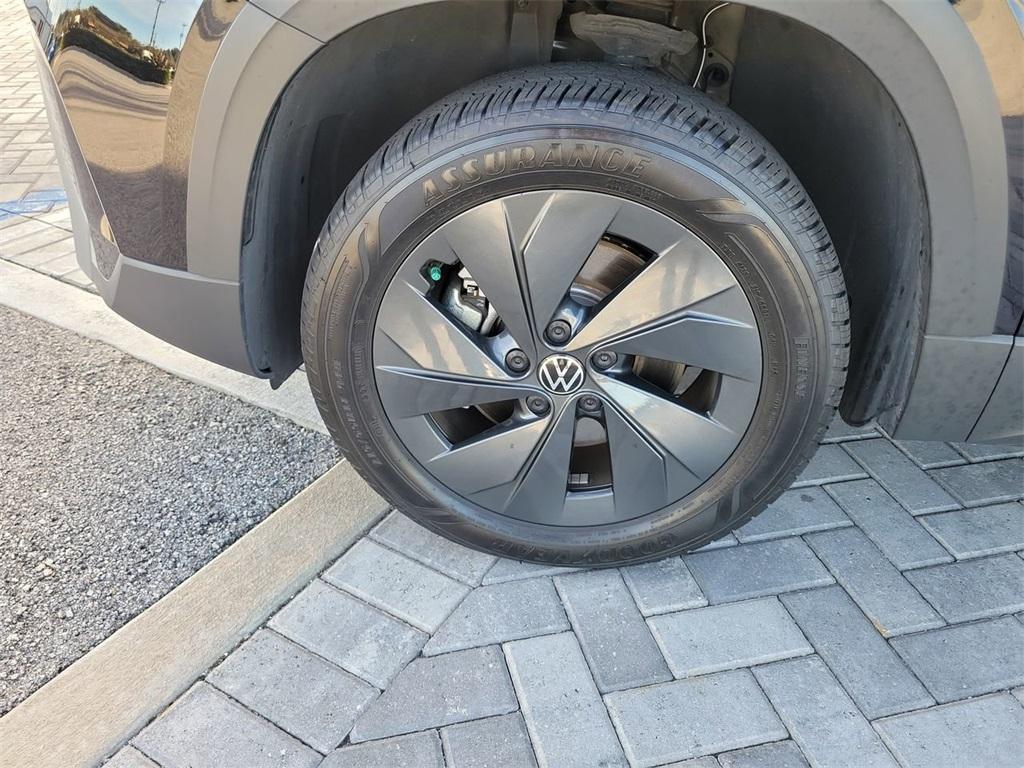 used 2025 Volkswagen Taos car, priced at $21,697