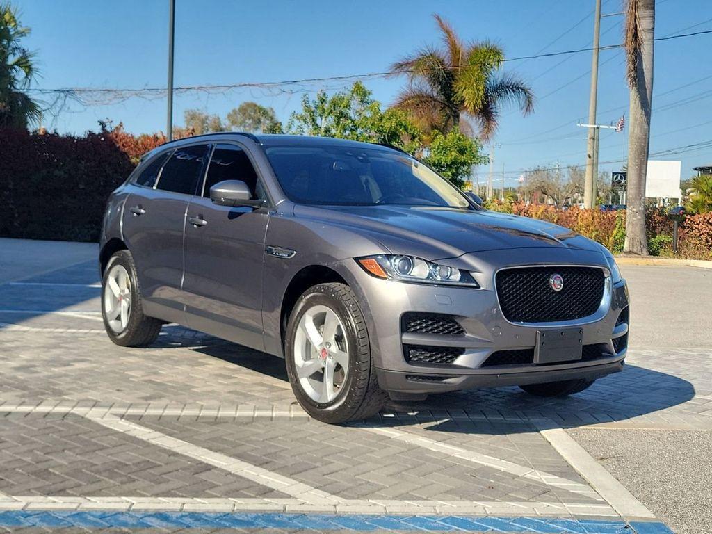 used 2018 Jaguar F-PACE car, priced at $17,957