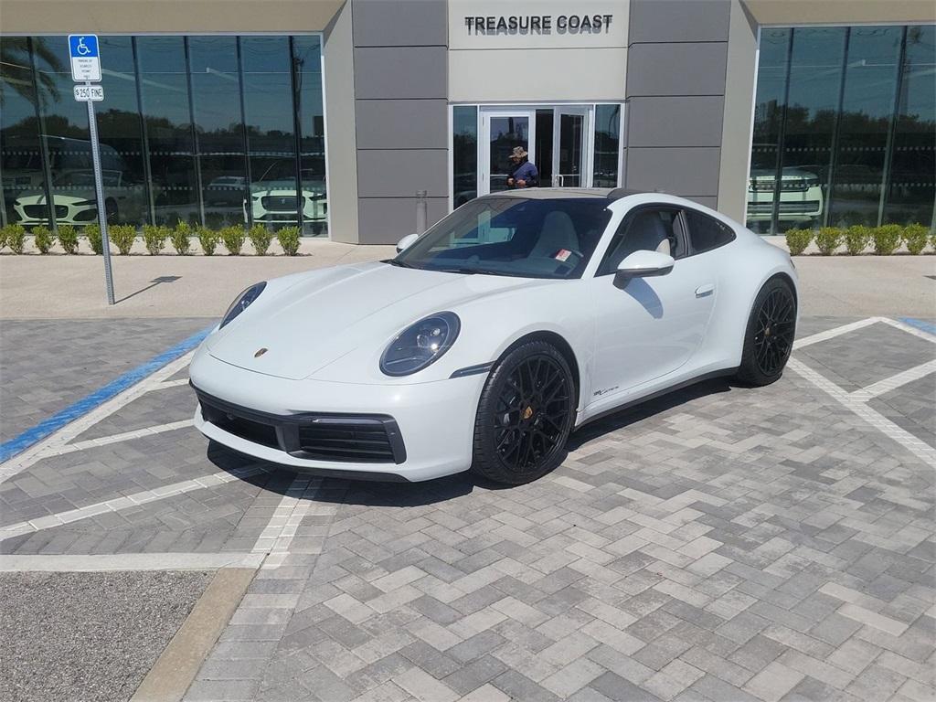 used 2022 Porsche 911 car, priced at $121,497