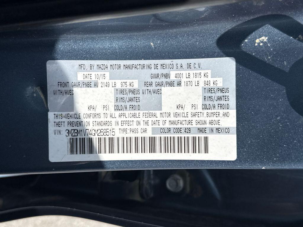 used 2016 Mazda Mazda3 car, priced at $9,700
